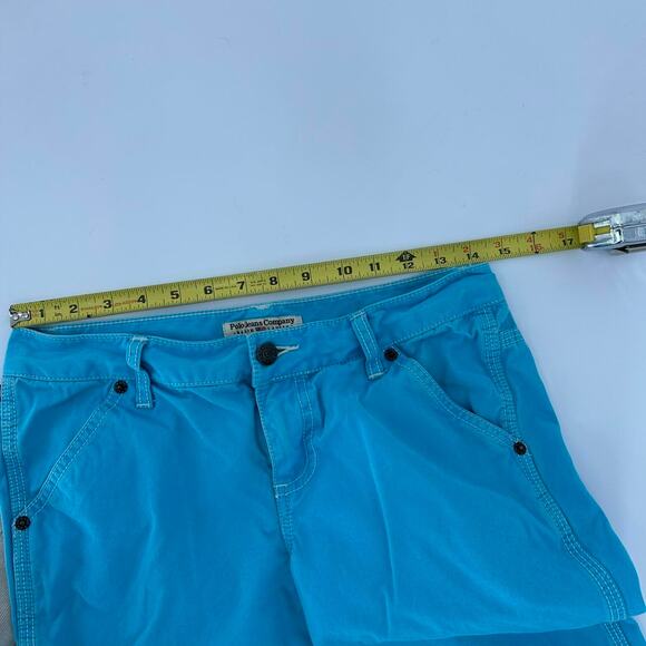 Y2K Woman’s Polo Jeans Co size 4 faded blue carpenter pants.  Straight leg - Picture 6 of 7